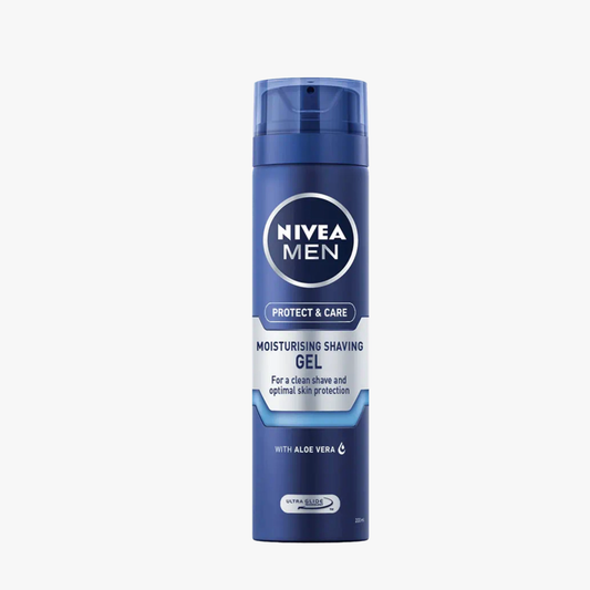 Men Moisturising Protect & Care Shaving Gel 200ml - Nivea