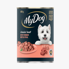 Classic Loaf With Tender Beef & Veal 400g - My Dog