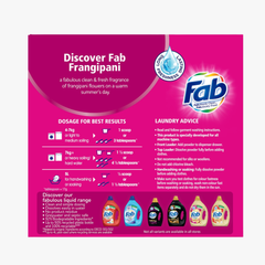Laundry Powder Frangipani Top & Front 1kg - FAB