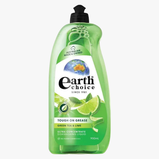 Dish Wash Concentrate Liquid Green Tea & Lime 900 ml - Earth Choice