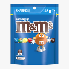 Crispy Milk Chocolate Snack & Share Bag 145g - M&M'S