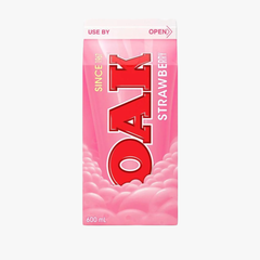 Strawberry Milk Uht Flavoured 200ml - Oak