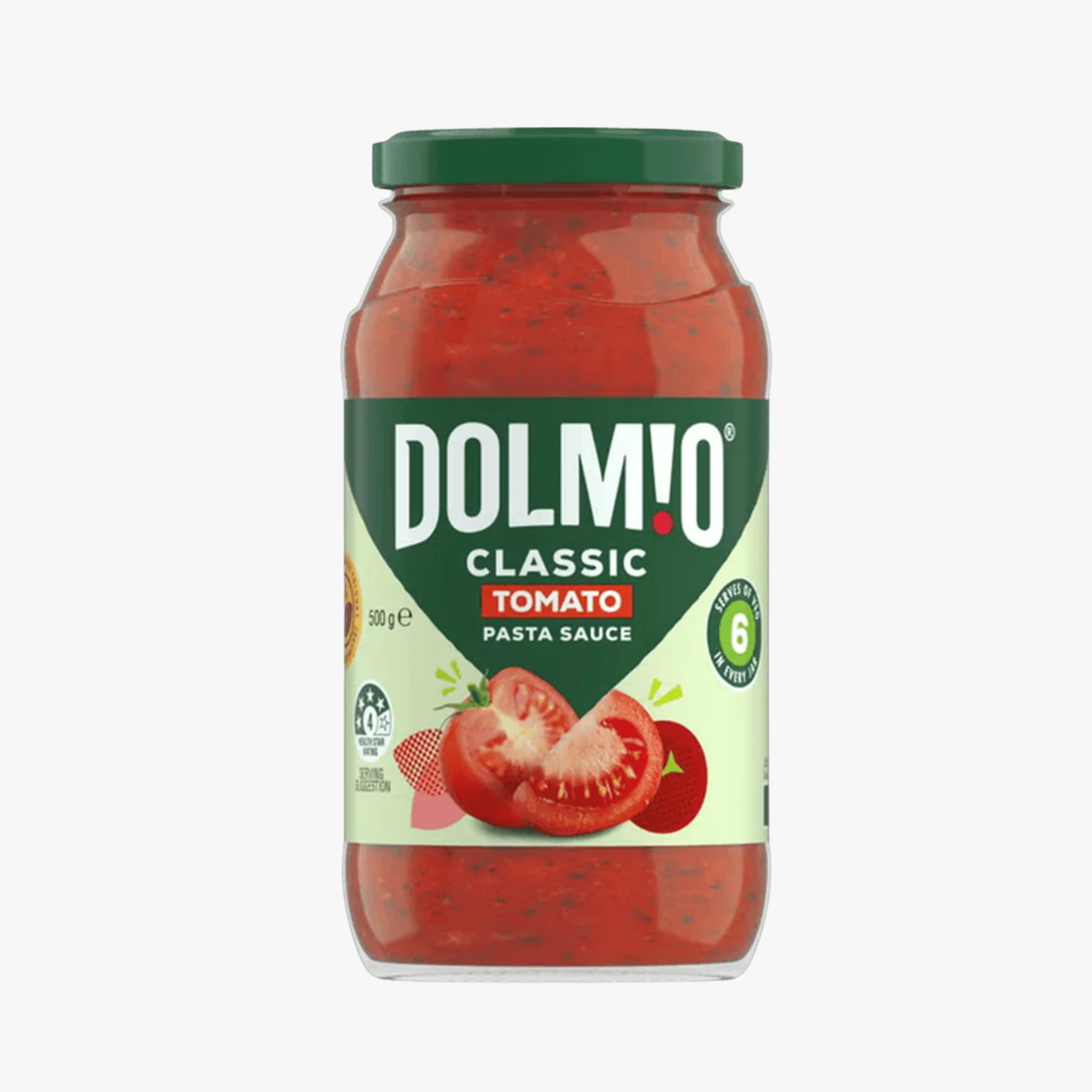 Classic Tomato Pasta Sauce Jar 500g - Dolmio