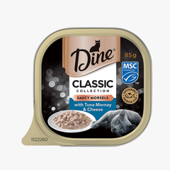 Classic Collection Saucy Morsels With Tuna Mornay & Cheese 85g - Dine
