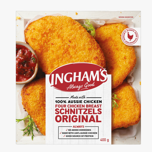 Chicken Breast Schnitzel 400g - Ingham