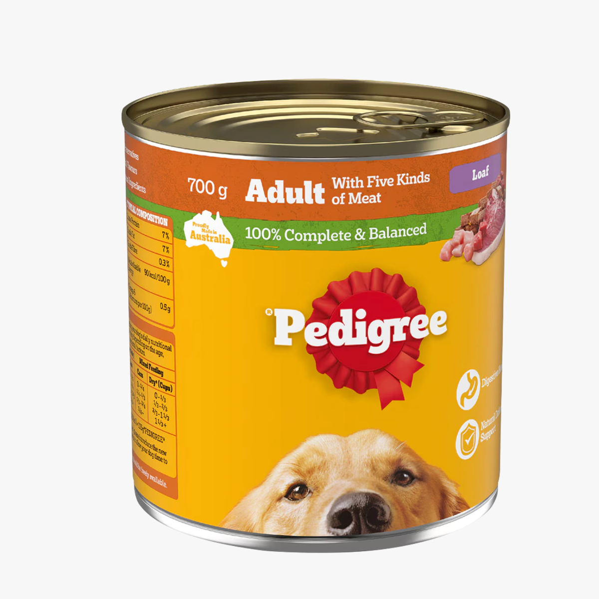 Dog Food Loaf With Five Kinds Of Meats Adult 700g - Pedigree