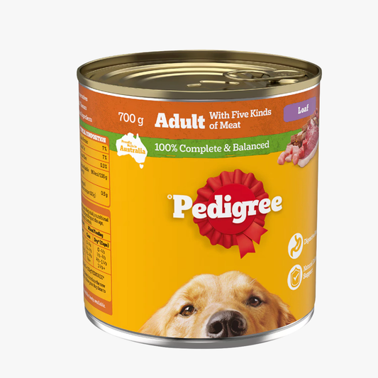 Dog Food Loaf With Five Kinds Of Meats Adult 700g - Pedigree