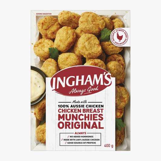Chicken Breast Munchies Original 400g - Ingham'S