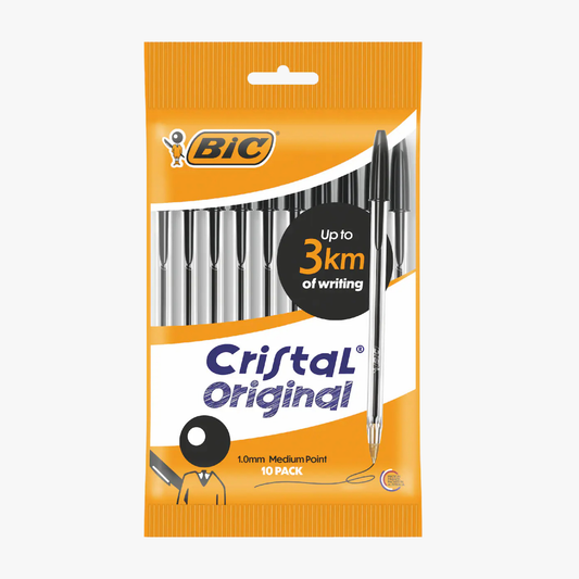 Cristal Original Ballpoint Pens Black 5 pack - Bic