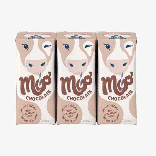Moo Chocolate Milk (X6) 200ml - Devondale