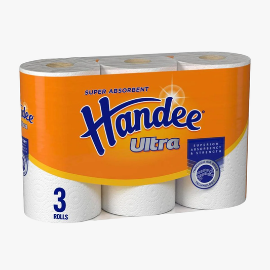 Ultra Paper Towels White 3 Pack - Handee