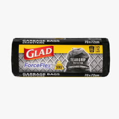Forceflex Drawstring Garbage Bags 12 Pack - Glad