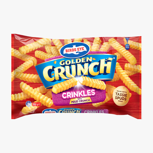 Eye Golden Crunch Crinkle Cut Chips 900g - Birds