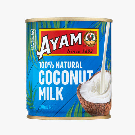 Coconut Milk Regular 100% Natural 270ml - Ayam
