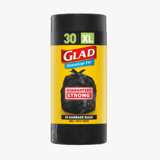 Garbage Bag Wavetop Tie XL 30 pack - Glad