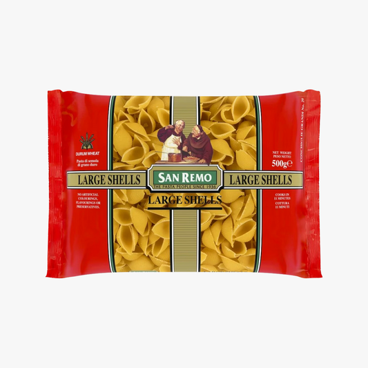 Large Shells Pasta No 53 500g - San Remo