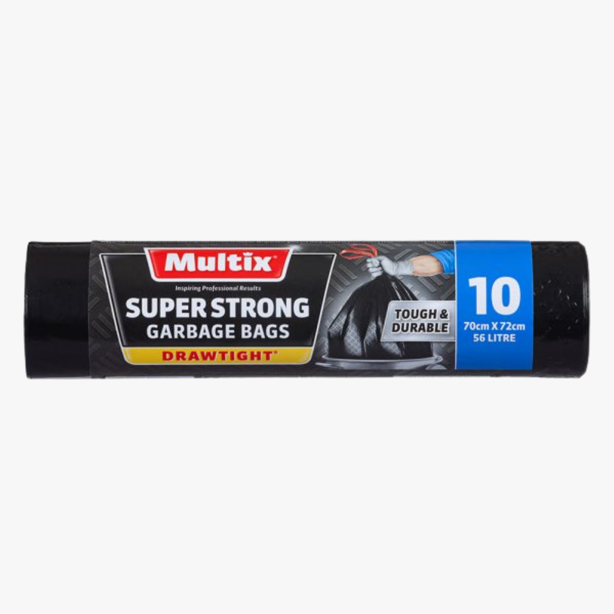 Drawtight Super Strong Garbage Bags 10 Pack - Multix