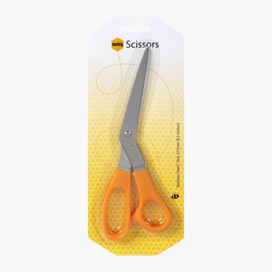 Orange Handle Scissors 215mm - Marbig