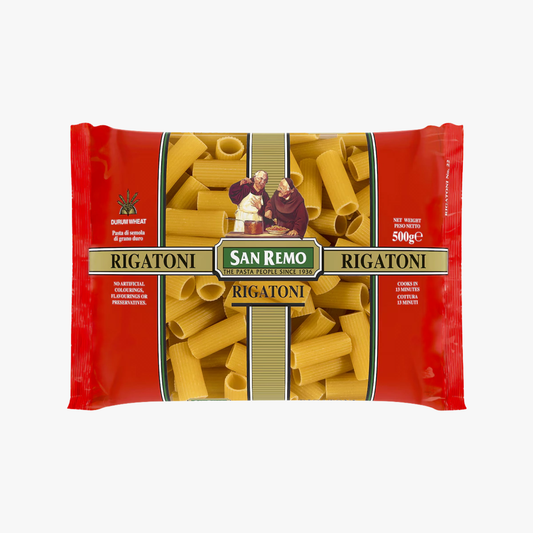 Rigatoni Pasta No 22 500g - San Remo