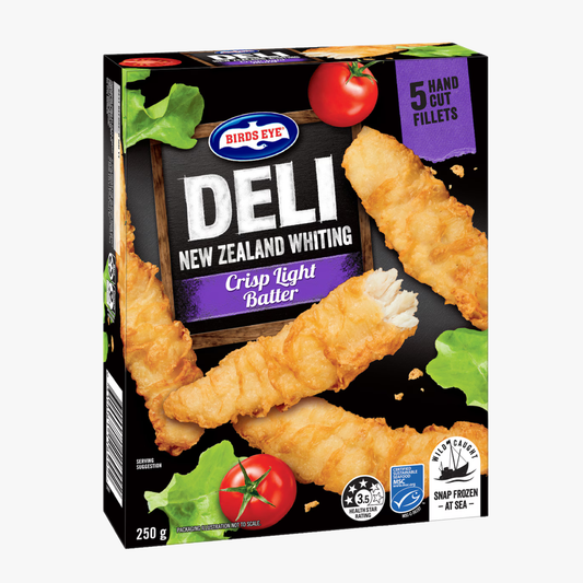 Deli Whiting Crisp Light Batter 250g - Birds Eye
