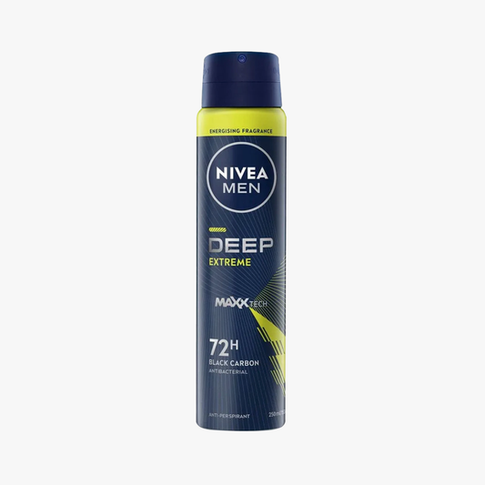 Men Deep Aerosol Deodorant 72H Protection 250ml - Nivea