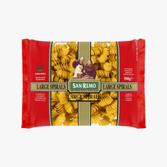 Large Pasta Spirals No 53 500g - San Remo