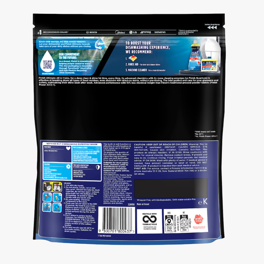 Ultimate Dishwashing Tablets Lemon 34 Pack - Finish