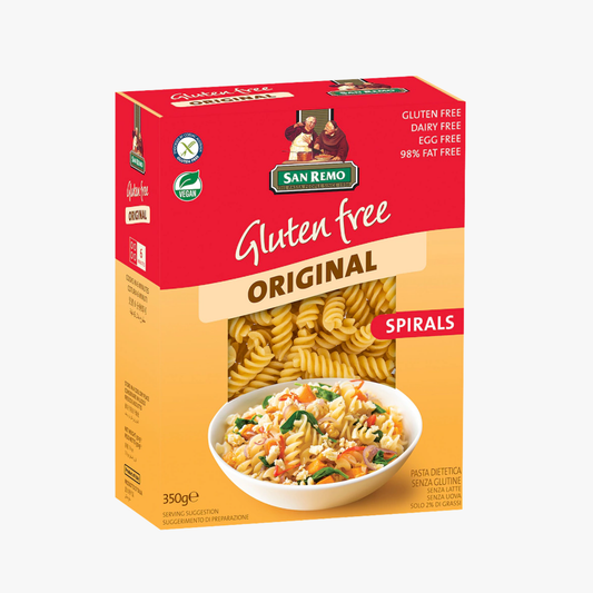Gluten Free Original Spirals Pasta 350g - San Remo