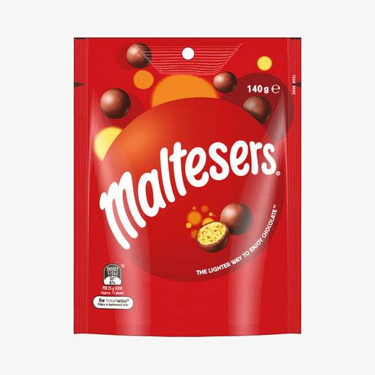 Milk Chocolate Snack & Share Bag 140g - Maltesers