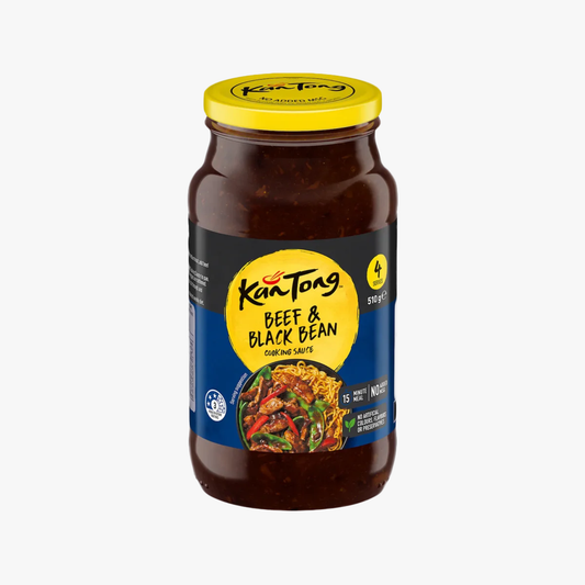 Beef & Black Bean Cooking Sauce 510g - Kan Tong