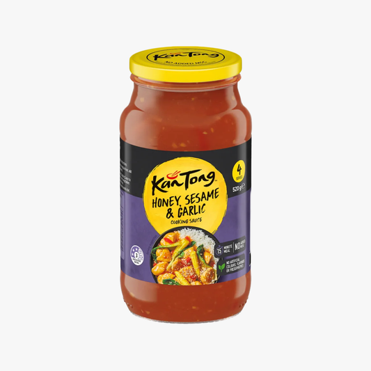 Honey Sesame & Garlic Cooking Sauce 520g - Kan Tong