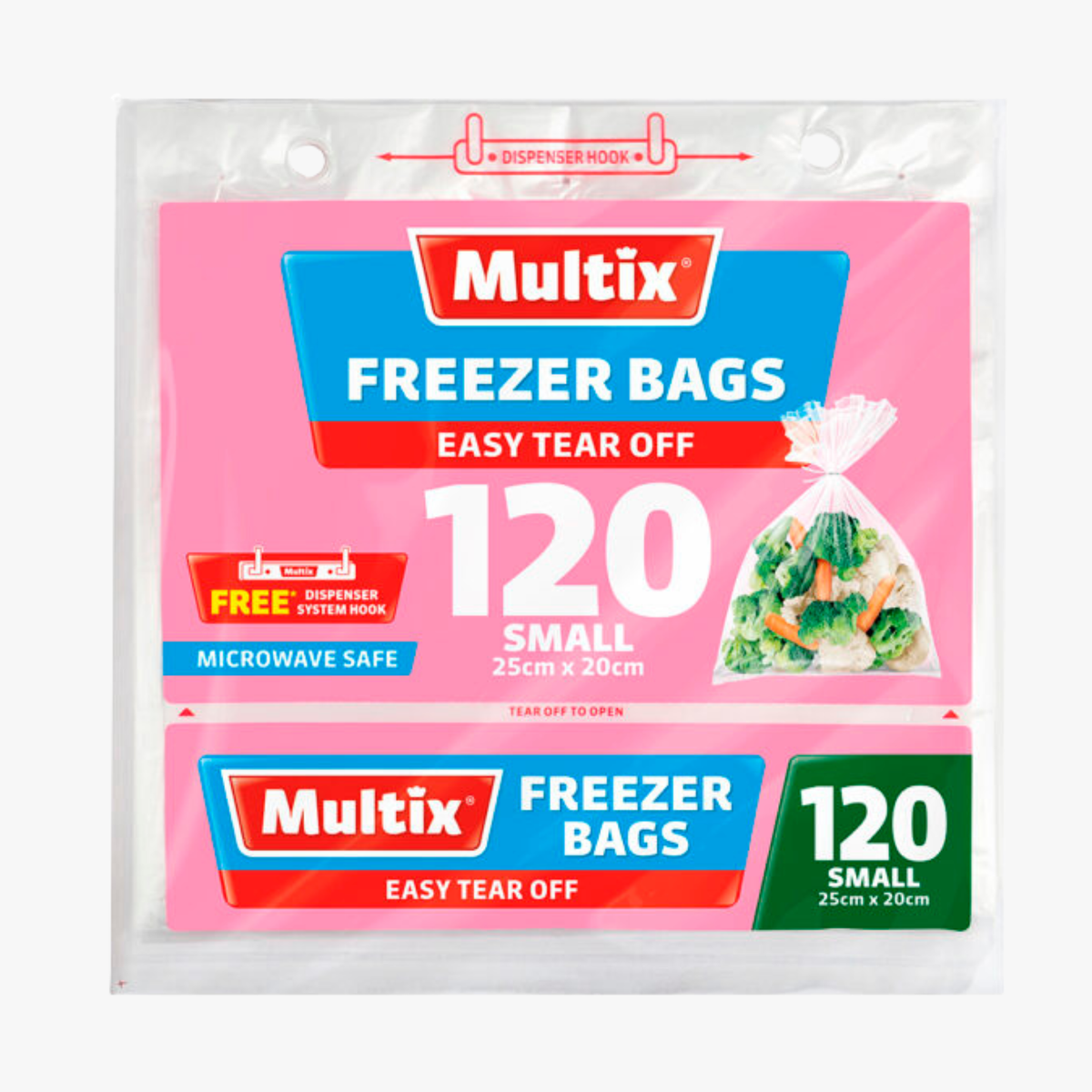 Small Freezer Bags 120 pack - Multix