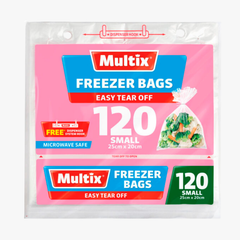 Small Freezer Bags 120 pack - Multix