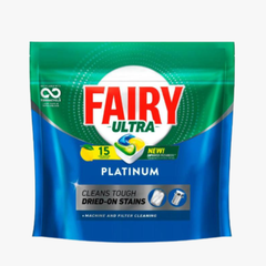 Platinum Dishwashing Tablets 15 Pack - Fairy