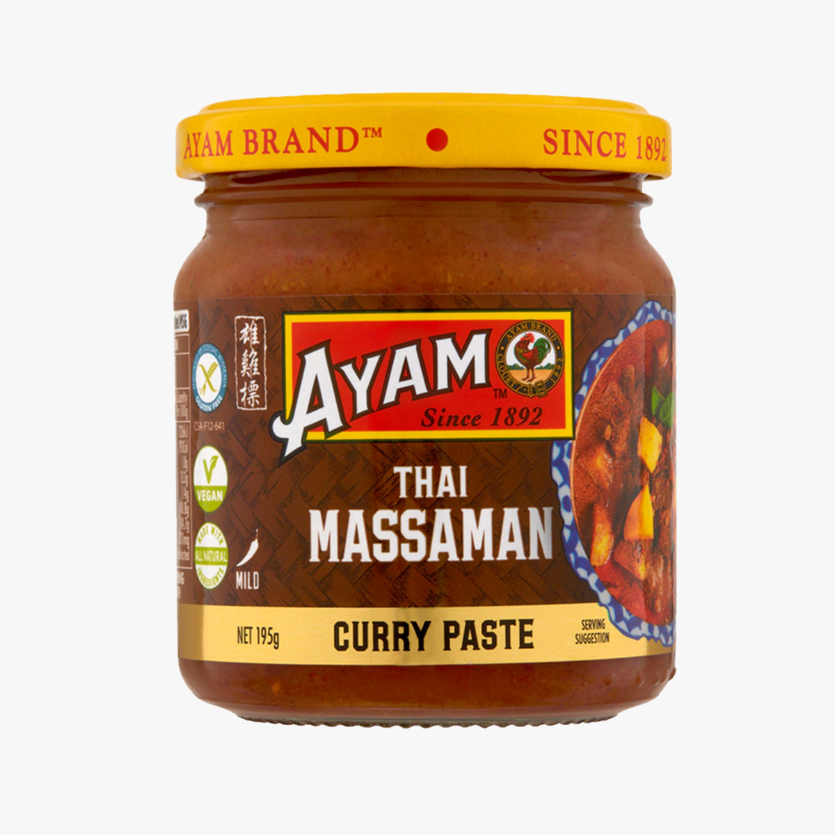 Massaman Curry Paste 195g - Ayam