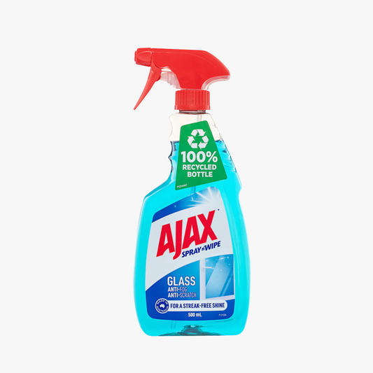 Spray & Wipe Glass Cleaner Trigger Spray 500ml - Ajax