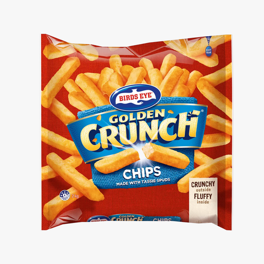 Eye Golden Crunch Crinkle Cut Chips 2Kg - Birds