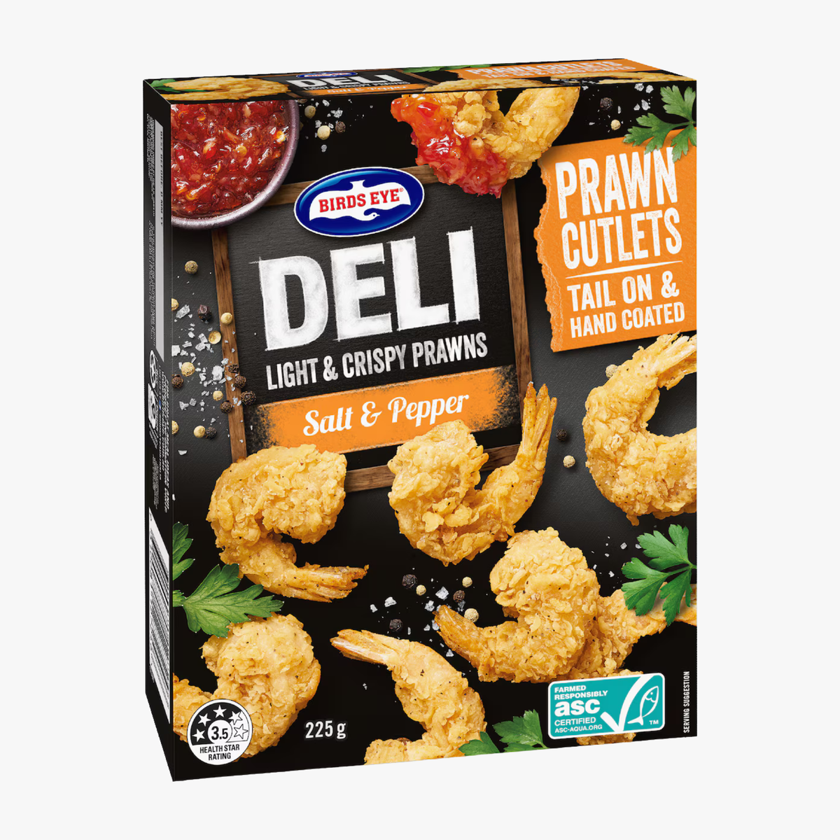 Deli Salt And Pepper Prawns 225g - Birds Eye