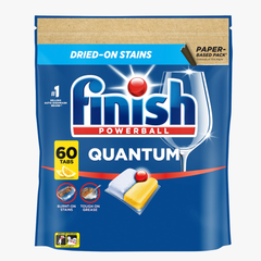 Quantum Dishwashing Tablets Lemon 60 Pack - Finish