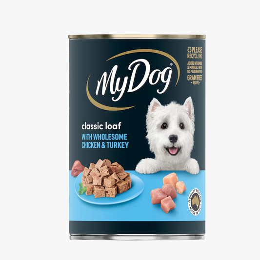 Classic Loaf With Wholesome Chicken & Turkey 400g - My Dog