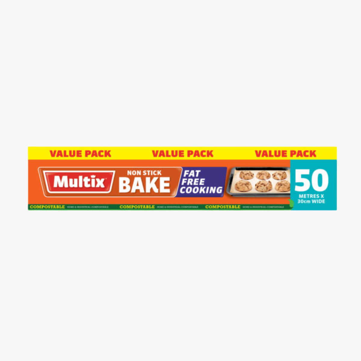 Non-stick Baking Paper 50 Metres - Multix