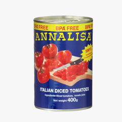 Italian Diced Tomatoes 400g - Annalisa