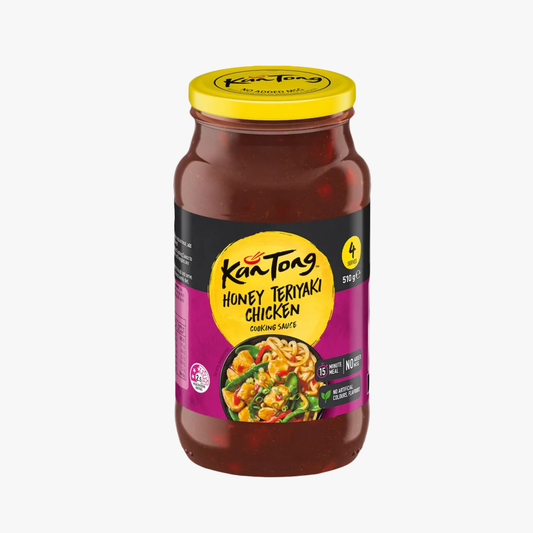 Honey Teriyaki Chicken Cooking Sauce 510g - Kan Tong