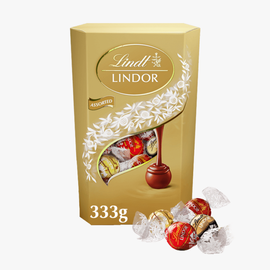 Lindor Assorted Chocolate Cornet 333g - Lindt