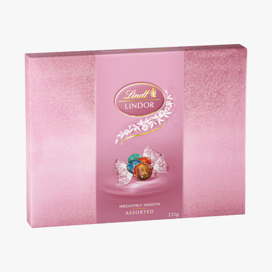 Lindor Pink Assorted Gift Box 232g - Lindt