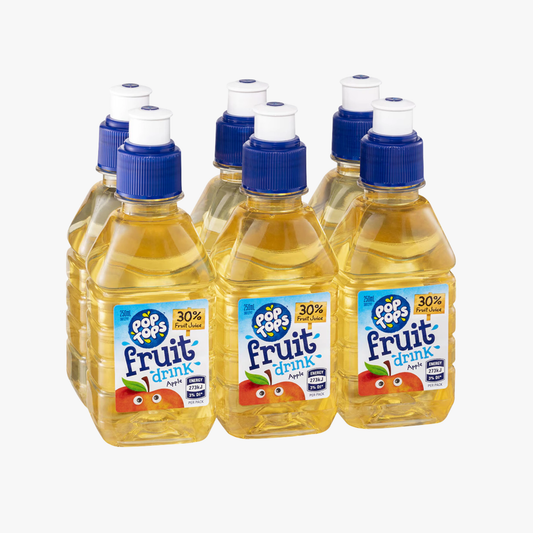Apple Juice 250mlx6 6 Pack - Pop Tops
