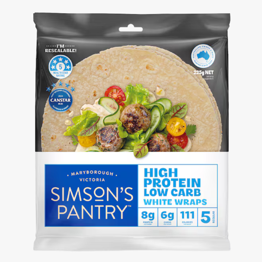 Pantry Low Carb High Protein 5 Pack 225g - Simson's