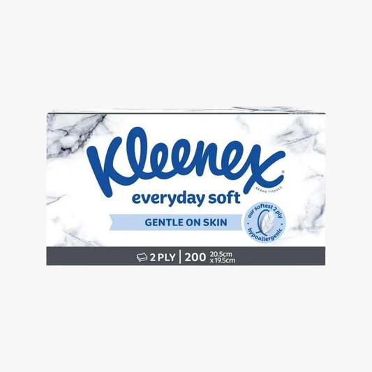 Facial Tissues Everyday 2 Ply 200 Sheets 1 Pack - Kleenex