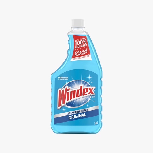 Blue Glass Cleaner Refill 750ml - Windex