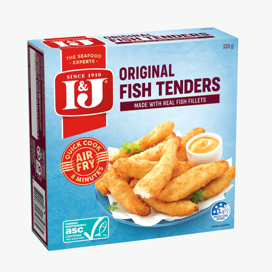 Frozen Original Fish Tenders 320g - I&J